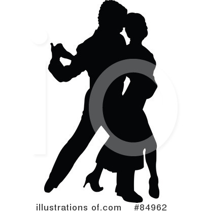 Royalty-Free (RF) Dancing Clipart Illustration by Pushkin - Stock Sample #84962