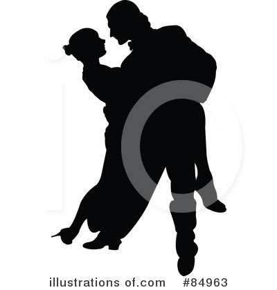 Silhouette Clipart #84963 by Pushkin