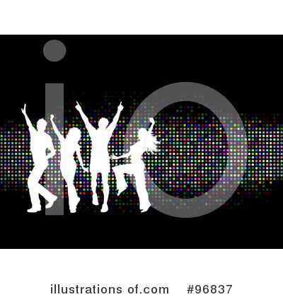 Royalty-Free (RF) Dancing Clipart Illustration by KJ Pargeter - Stock Sample #96837