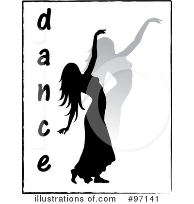 Royalty-Free (RF) Dancing Clipart Illustration by Pams Clipart - Stock Sample #97141