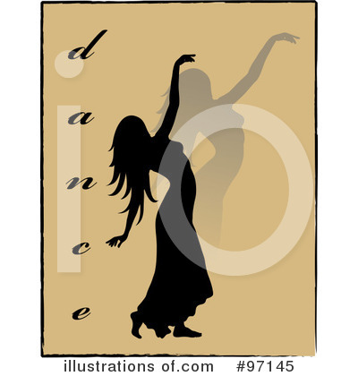 Royalty-Free (RF) Dancing Clipart Illustration by Pams Clipart - Stock Sample #97145