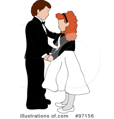 Royalty-Free (RF) Dancing Clipart Illustration by Pams Clipart - Stock Sample #97156