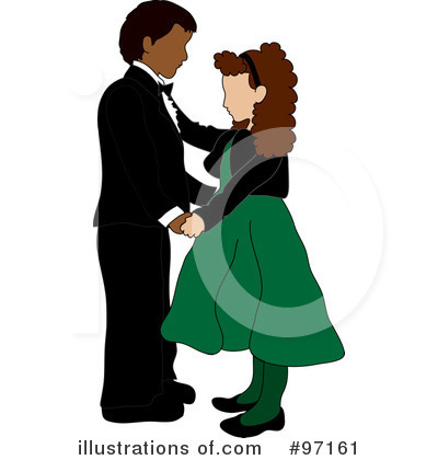 Royalty-Free (RF) Dancing Clipart Illustration by Pams Clipart - Stock Sample #97161