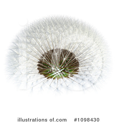 Dandelion Clipart #1098430 by Leo Blanchette