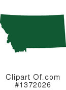 Dark Green State Clipart #1372026 by Jamers