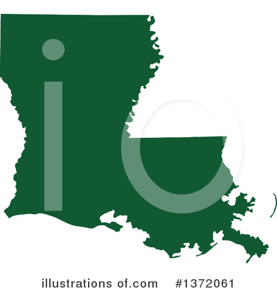 Louisiana Clipart #1372061 by Jamers