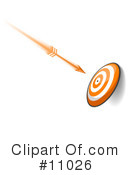 Darts Clipart #11026 by Leo Blanchette
