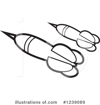 Royalty-Free (RF) Darts Clipart Illustration by Lal Perera - Stock Sample #1239089