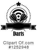 Darts Clipart #1252948 by Vector Tradition SM