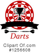Darts Clipart #1256608 by Vector Tradition SM