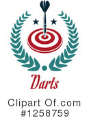Darts Clipart #1258759 by Vector Tradition SM
