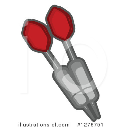 Royalty-Free (RF) Darts Clipart Illustration by BNP Design Studio - Stock Sample #1276751