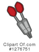 Darts Clipart #1276751 by BNP Design Studio
