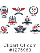 Darts Clipart #1276963 by Vector Tradition SM
