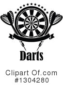 Darts Clipart #1304280 by Vector Tradition SM