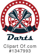 Darts Clipart #1347993 by Vector Tradition SM