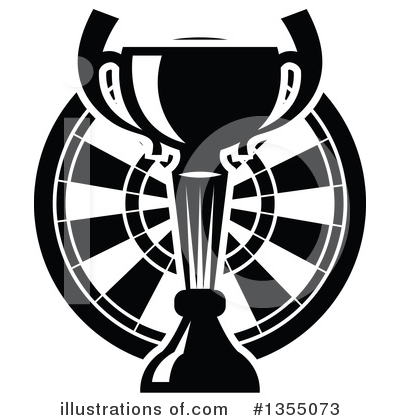 Royalty-Free (RF) Darts Clipart Illustration by Vector Tradition SM - Stock Sample #1355073