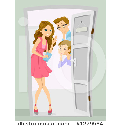Royalty-Free (RF) Dating Clipart Illustration by BNP Design Studio - Stock Sample #1229584