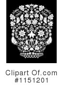 Day Of The Dead Clipart #1151201 by lineartestpilot