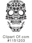 Day Of The Dead Clipart #1151203 by lineartestpilot