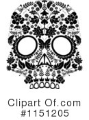 Day Of The Dead Clipart #1151205 by lineartestpilot