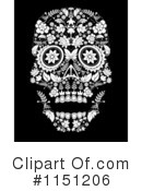 Day Of The Dead Clipart #1151206 by lineartestpilot