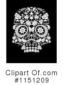 Day Of The Dead Clipart #1151209 by lineartestpilot