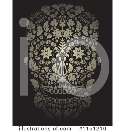 Royalty-Free (RF) Day Of The Dead Clipart Illustration by lineartestpilot - Stock Sample #1151210