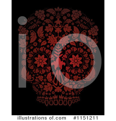 Royalty-Free (RF) Day Of The Dead Clipart Illustration by lineartestpilot - Stock Sample #1151211