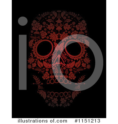 Royalty-Free (RF) Day Of The Dead Clipart Illustration by lineartestpilot - Stock Sample #1151213
