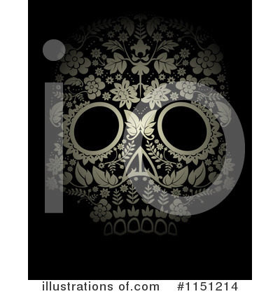 Royalty-Free (RF) Day Of The Dead Clipart Illustration by lineartestpilot - Stock Sample #1151214