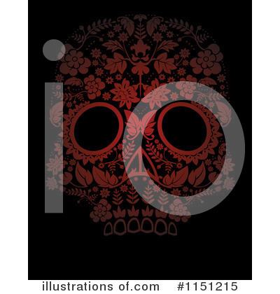 Royalty-Free (RF) Day Of The Dead Clipart Illustration by lineartestpilot - Stock Sample #1151215