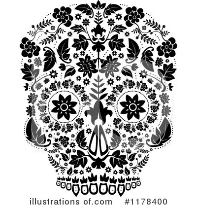 Royalty-Free (RF) Day Of The Dead Clipart Illustration by lineartestpilot - Stock Sample #1178400