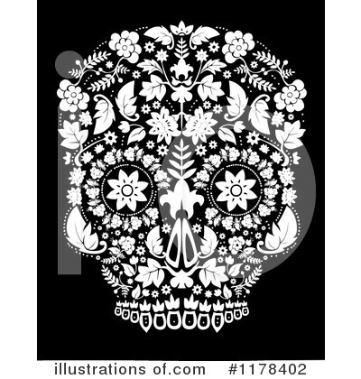 Royalty-Free (RF) Day Of The Dead Clipart Illustration by lineartestpilot - Stock Sample #1178402