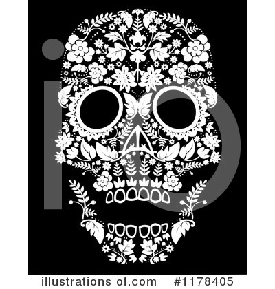Royalty-Free (RF) Day Of The Dead Clipart Illustration by lineartestpilot - Stock Sample #1178405