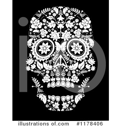 Royalty-Free (RF) Day Of The Dead Clipart Illustration by lineartestpilot - Stock Sample #1178406