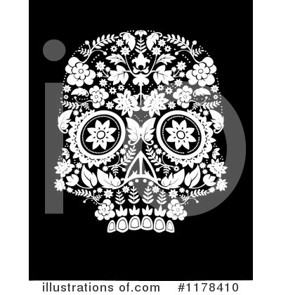Royalty-Free (RF) Day Of The Dead Clipart Illustration by lineartestpilot - Stock Sample #1178410