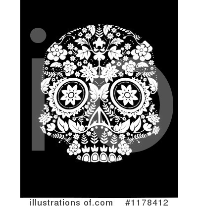 Royalty-Free (RF) Day Of The Dead Clipart Illustration by lineartestpilot - Stock Sample #1178412