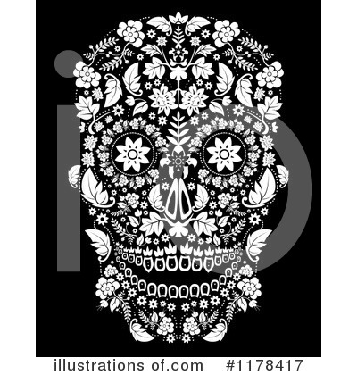 Royalty-Free (RF) Day Of The Dead Clipart Illustration by lineartestpilot - Stock Sample #1178417