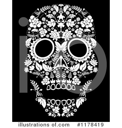 Royalty-Free (RF) Day Of The Dead Clipart Illustration by lineartestpilot - Stock Sample #1178419