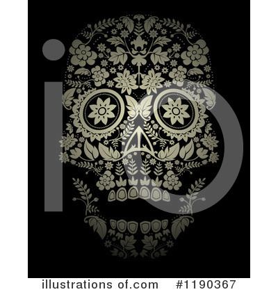 Royalty-Free (RF) Day Of The Dead Clipart Illustration by lineartestpilot - Stock Sample #1190367