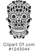 Day Of The Dead Clipart #1243044 by lineartestpilot