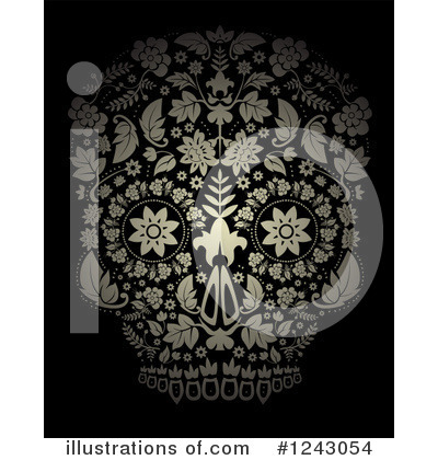 Day Of The Dead Clipart #1243054 by lineartestpilot
