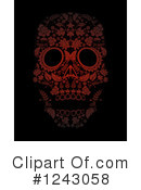 Day Of The Dead Clipart #1243058 by lineartestpilot