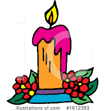 Royalty-Free (RF) Day Of The Dead Clipart Illustration by Cherie Reve - Stock Sample #1612393