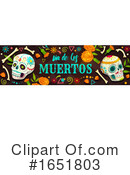 Day Of The Dead Clipart #1651803 by Vector Tradition SM
