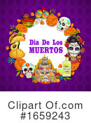 Day Of The Dead Clipart #1659243 by Vector Tradition SM