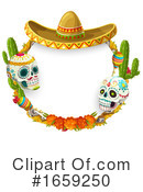 Day Of The Dead Clipart #1659250 by Vector Tradition SM