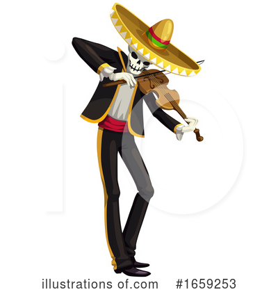 Mariachi Clipart #1659253 by Vector Tradition SM