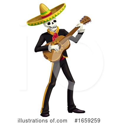 Mariachi Clipart #1659259 by Vector Tradition SM